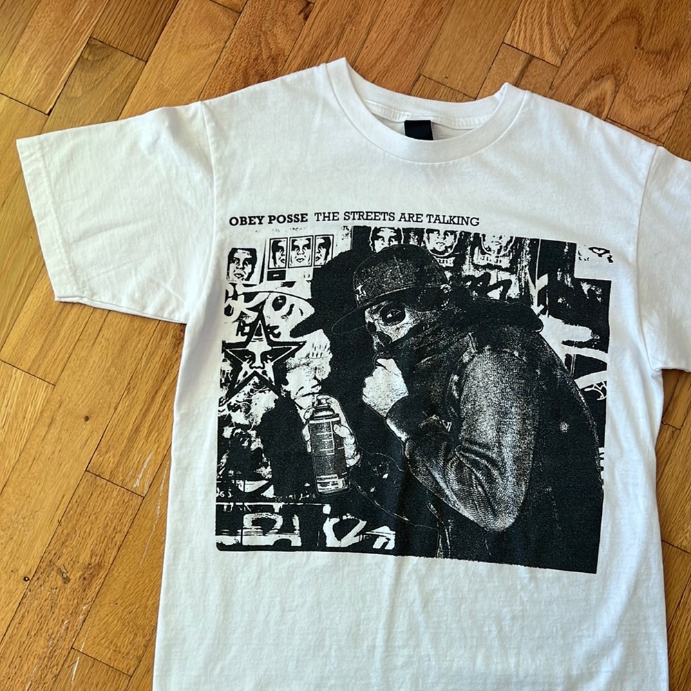 Obey Posse The Streets Are Talking Short Sleeve Tee